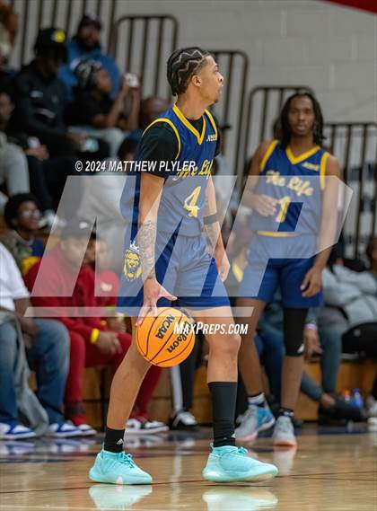 Thumbnail 2 in South View vs. New Life Christian Academy (MLK Dream Jam 2024) photogallery.