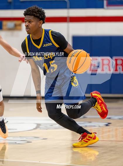 Thumbnail 1 in South View vs. New Life Christian Academy (MLK Dream Jam 2024) photogallery.