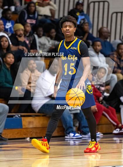 Thumbnail 3 in South View vs. New Life Christian Academy (MLK Dream Jam 2024) photogallery.