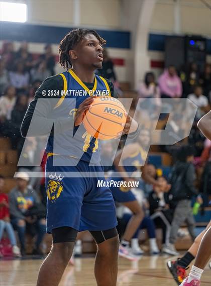 Thumbnail 2 in South View vs. New Life Christian Academy (MLK Dream Jam 2024) photogallery.