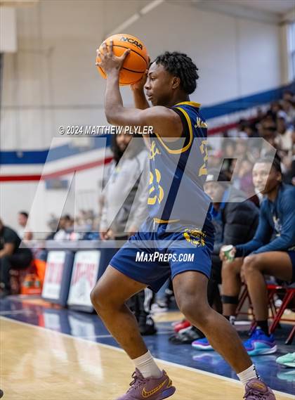Thumbnail 1 in South View vs. New Life Christian Academy (MLK Dream Jam 2024) photogallery.