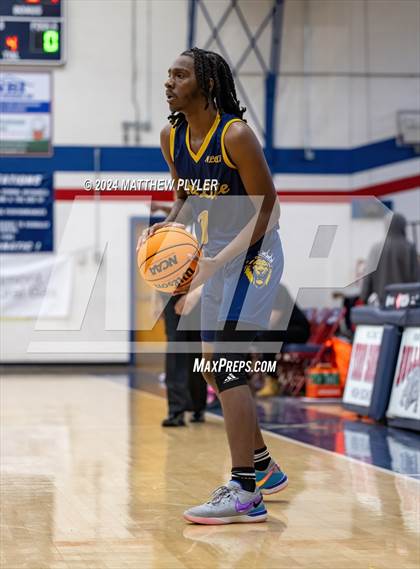 Thumbnail 1 in South View vs. New Life Christian Academy (MLK Dream Jam 2024) photogallery.