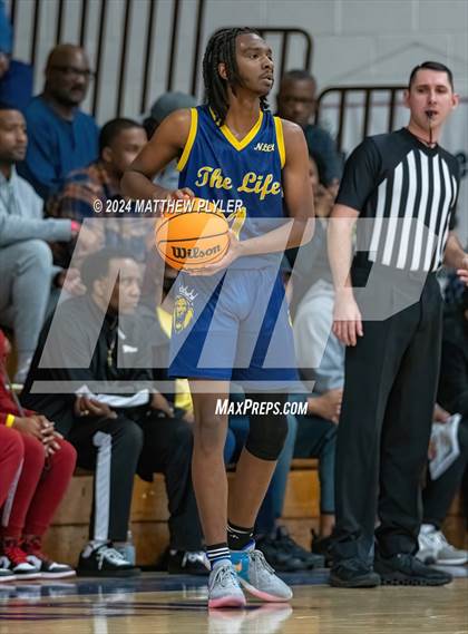 Thumbnail 1 in South View vs. New Life Christian Academy (MLK Dream Jam 2024) photogallery.