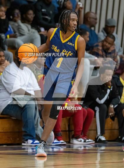 Thumbnail 3 in South View vs. New Life Christian Academy (MLK Dream Jam 2024) photogallery.