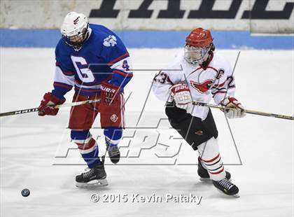 Thumbnail 2 in Glastonbury vs. Greenwich (CIAC D1 Semifinal) photogallery.