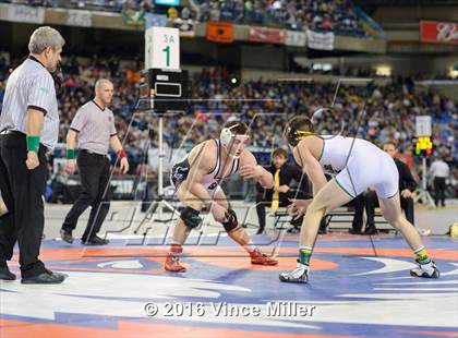 Thumbnail 2 in WIAA 3A 152 LB Championship  photogallery.