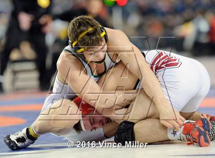 Thumbnail 2 in WIAA 3A 152 LB Championship  photogallery.