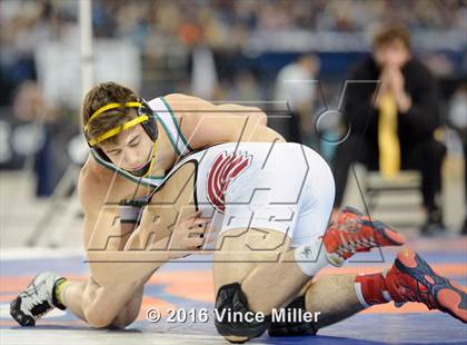 Thumbnail 2 in WIAA 3A 152 LB Championship  photogallery.