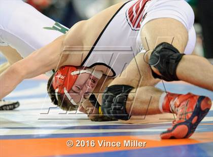 Thumbnail 1 in WIAA 3A 152 LB Championship  photogallery.