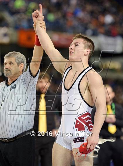 Thumbnail 1 in WIAA 3A 152 LB Championship  photogallery.