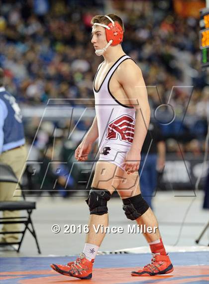 Thumbnail 1 in WIAA 3A 152 LB Championship  photogallery.