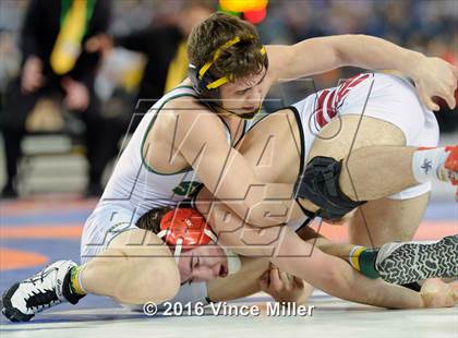 Thumbnail 1 in WIAA 3A 152 LB Championship  photogallery.