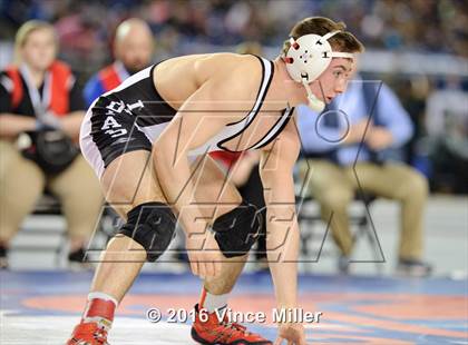 Thumbnail 3 in WIAA 3A 152 LB Championship  photogallery.