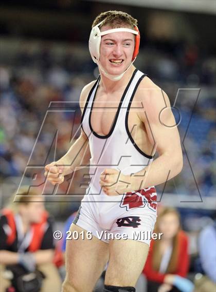 Thumbnail 3 in WIAA 3A 152 LB Championship  photogallery.