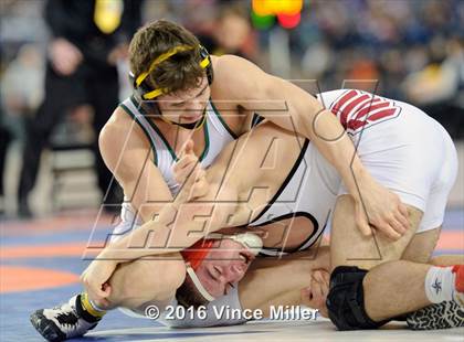 Thumbnail 3 in WIAA 3A 152 LB Championship  photogallery.