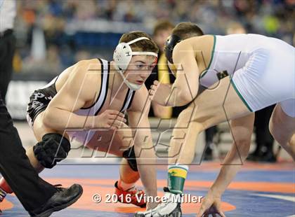 Thumbnail 2 in WIAA 3A 152 LB Championship  photogallery.