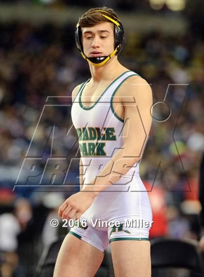 Thumbnail 1 in WIAA 3A 152 LB Championship  photogallery.