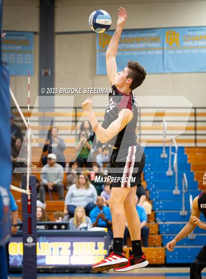 Thumbnail 3 in Rio Hondo Prep @ Quartz Hill (CIF Division 6 Southern Section Quarter Final) photogallery.