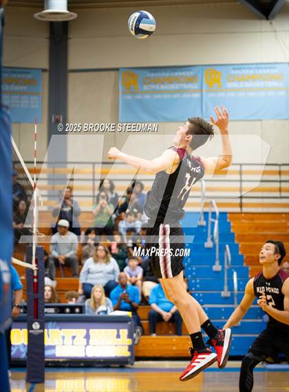 Thumbnail 2 in Rio Hondo Prep @ Quartz Hill (CIF Division 6 Southern Section Quarter Final) photogallery.