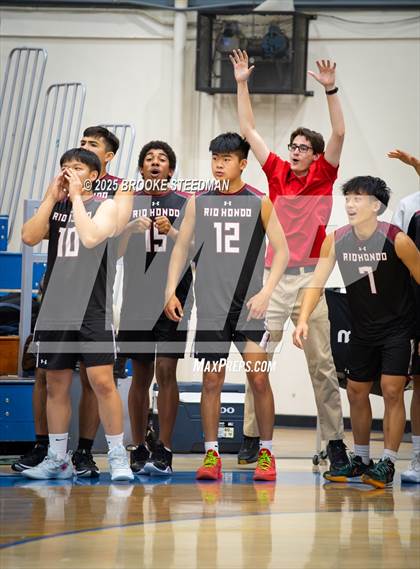 Thumbnail 3 in Rio Hondo Prep @ Quartz Hill (CIF Division 6 Southern Section Quarter Final) photogallery.