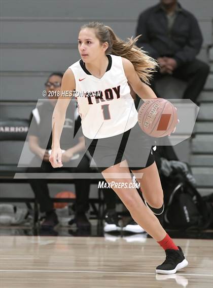 Thumbnail 2 in Bishop Montgomery vs Troy (Troy Classic) photogallery.