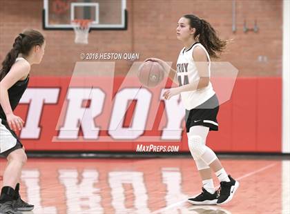 Thumbnail 2 in Bishop Montgomery vs Troy (Troy Classic) photogallery.
