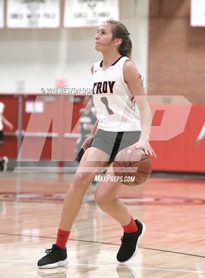 Thumbnail 2 in Bishop Montgomery vs Troy (Troy Classic) photogallery.