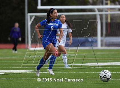 Thumbnail 2 in Presentation @ Saint Francis (CIF CCS D2 Quarterfinal) photogallery.