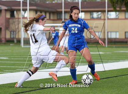 Thumbnail 1 in Presentation @ Saint Francis (CIF CCS D2 Quarterfinal) photogallery.