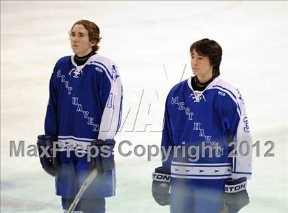 Thumbnail 1 in West Haven vs. Ridgefield (CIAC Division I Quarterfinal) photogallery.