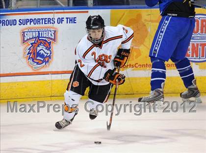 Thumbnail 1 in West Haven vs. Ridgefield (CIAC Division I Quarterfinal) photogallery.
