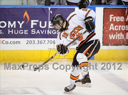 Thumbnail 1 in West Haven vs. Ridgefield (CIAC Division I Quarterfinal) photogallery.