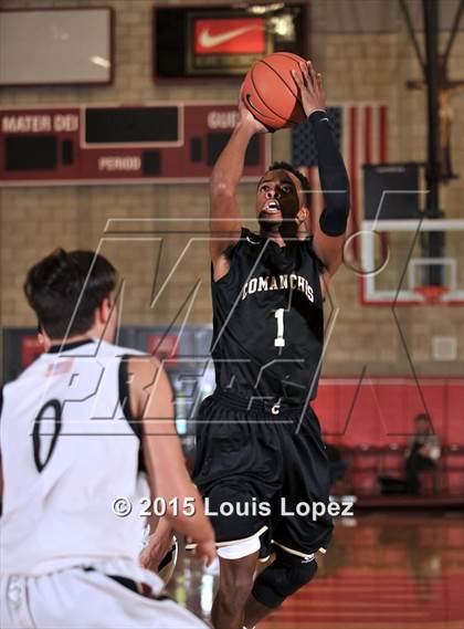 Thumbnail 1 in JSerra Catholic vs. Canyon (Nike Extravaganza) photogallery.
