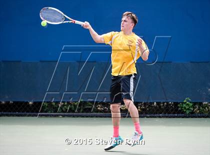 Thumbnail 1 in NYSPHSAA Tennis Championships (Day 1) photogallery.