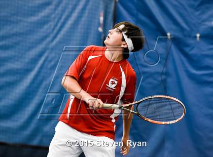 Thumbnail 3 in NYSPHSAA Tennis Championships (Day 1) photogallery.