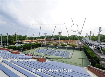 Thumbnail 1 in NYSPHSAA Tennis Championships (Day 1) photogallery.