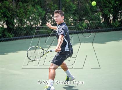 Thumbnail 2 in NYSPHSAA Tennis Championships (Day 1) photogallery.