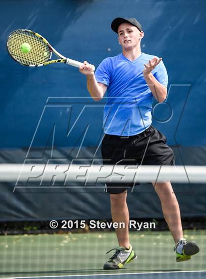 Thumbnail 2 in NYSPHSAA Tennis Championships (Day 1) photogallery.