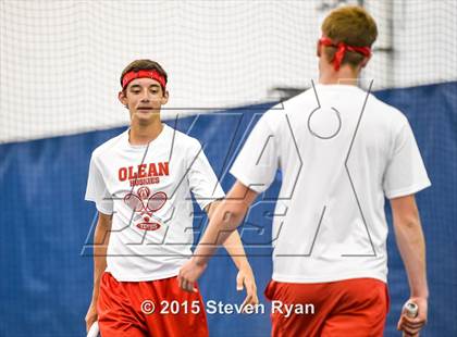 Thumbnail 2 in NYSPHSAA Tennis Championships (Day 1) photogallery.