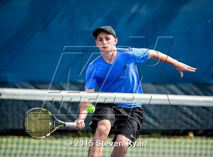 Thumbnail 1 in NYSPHSAA Tennis Championships (Day 1) photogallery.