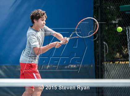 Thumbnail 2 in NYSPHSAA Tennis Championships (Day 1) photogallery.