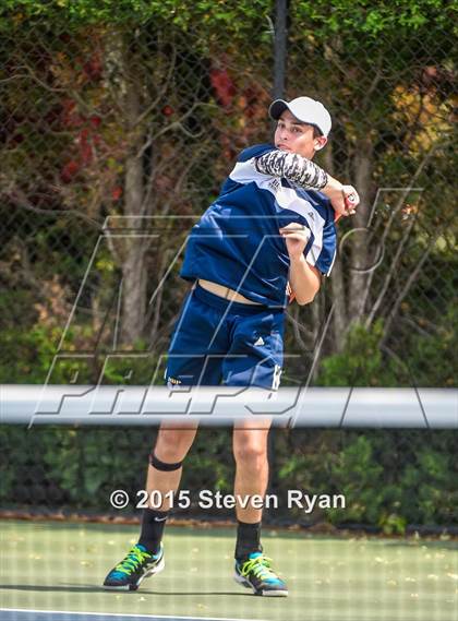 Thumbnail 1 in NYSPHSAA Tennis Championships (Day 1) photogallery.