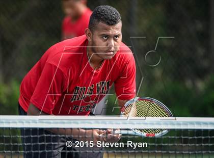 Thumbnail 1 in NYSPHSAA Tennis Championships (Day 1) photogallery.