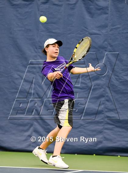 Thumbnail 3 in NYSPHSAA Tennis Championships (Day 1) photogallery.