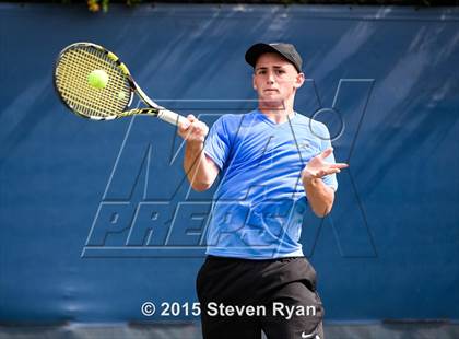 Thumbnail 2 in NYSPHSAA Tennis Championships (Day 1) photogallery.