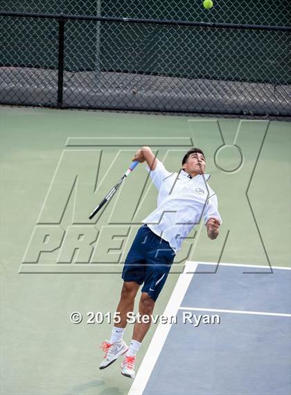 Thumbnail 3 in NYSPHSAA Tennis Championships (Day 1) photogallery.