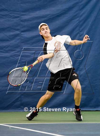 Thumbnail 2 in NYSPHSAA Tennis Championships (Day 1) photogallery.