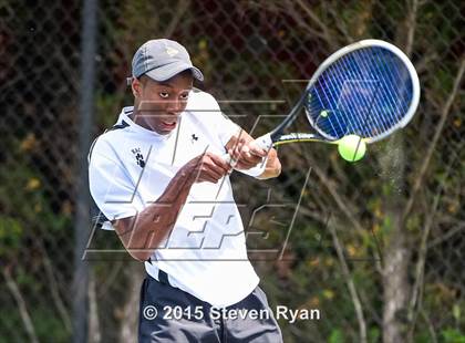 Thumbnail 1 in NYSPHSAA Tennis Championships (Day 1) photogallery.