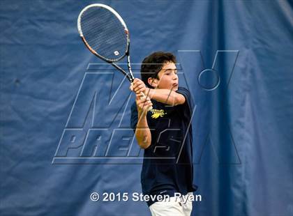 Thumbnail 1 in NYSPHSAA Tennis Championships (Day 1) photogallery.