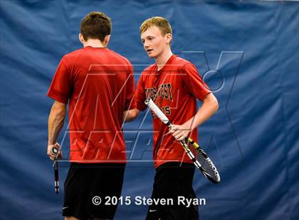 Thumbnail 2 in NYSPHSAA Tennis Championships (Day 1) photogallery.
